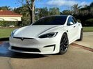 2022.5 Model S Plaid White/White w/FSD