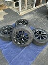 2023 Model X 20" Rims & Tires (Less than 50miles)
