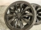 Tesla Model 3 20” turbine wheels with Pilot Sport 4S tires.