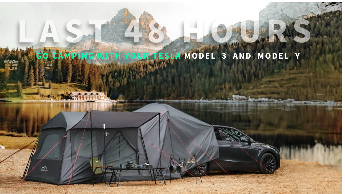 Tesla Model 3: Campingkabine