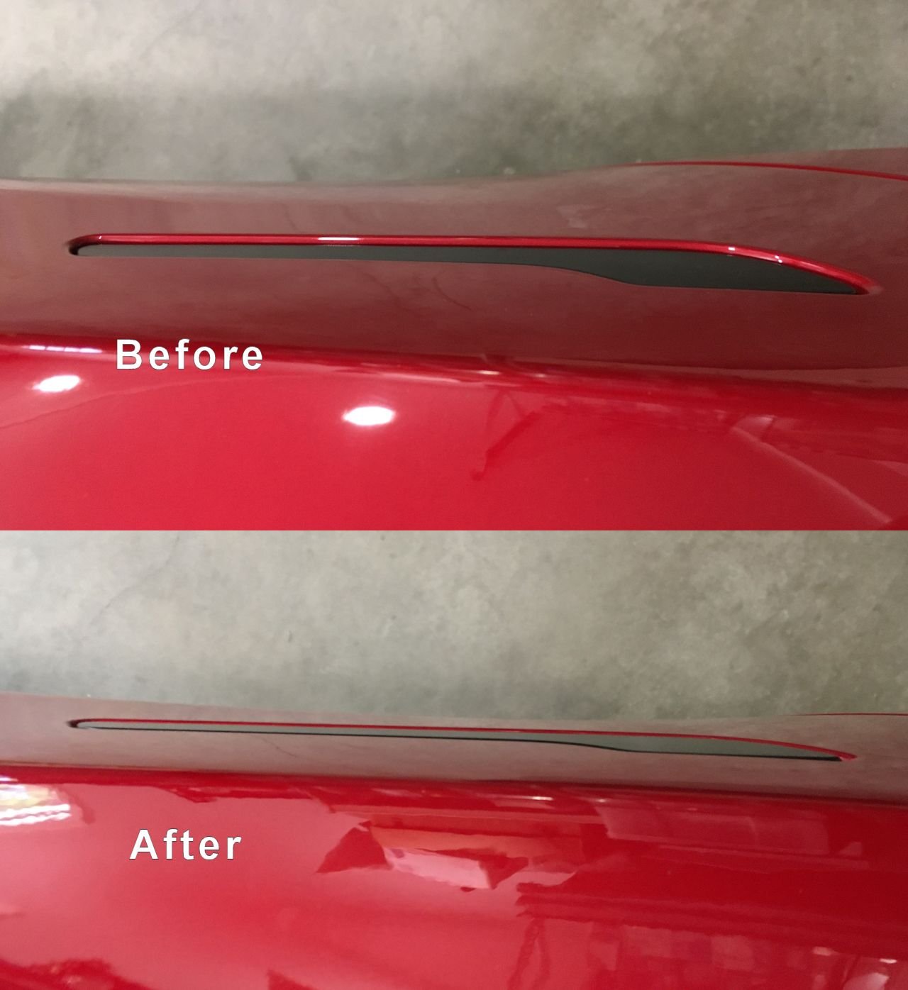 DIY correcting sunken door handles to be flush with the body as intended |  Tesla Motors Club