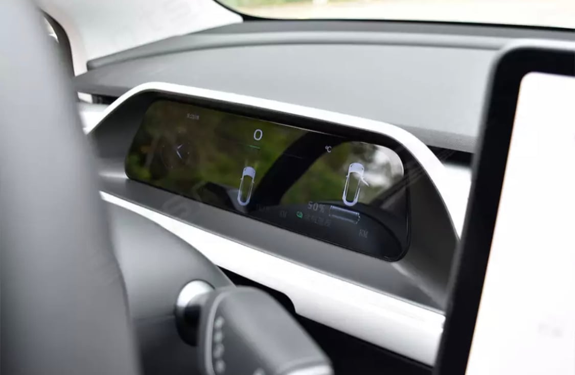 Dashboard HUD head-up display instrument for Tesla Model 3 Model Y