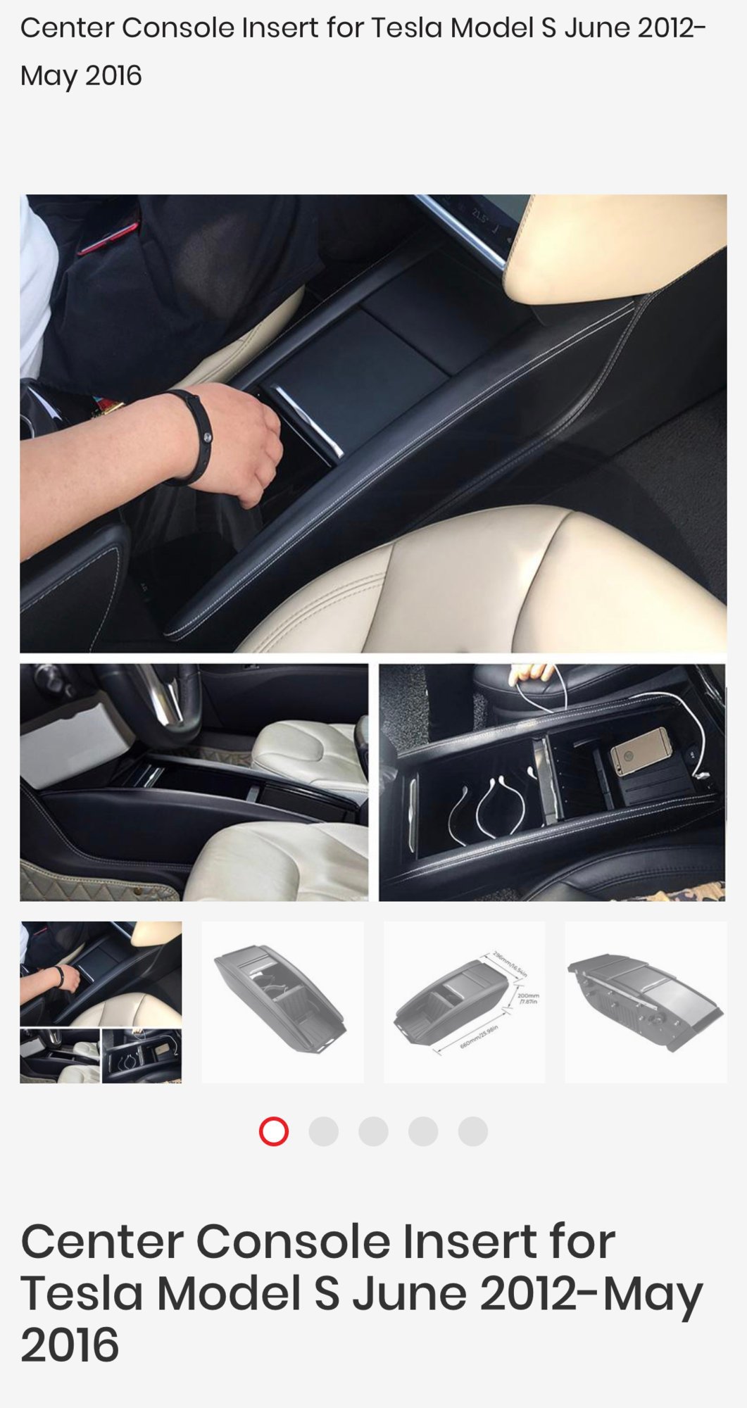 Tesla Model 3 Center Console Key Holder – TAPTES -1000+ Tesla Accessories