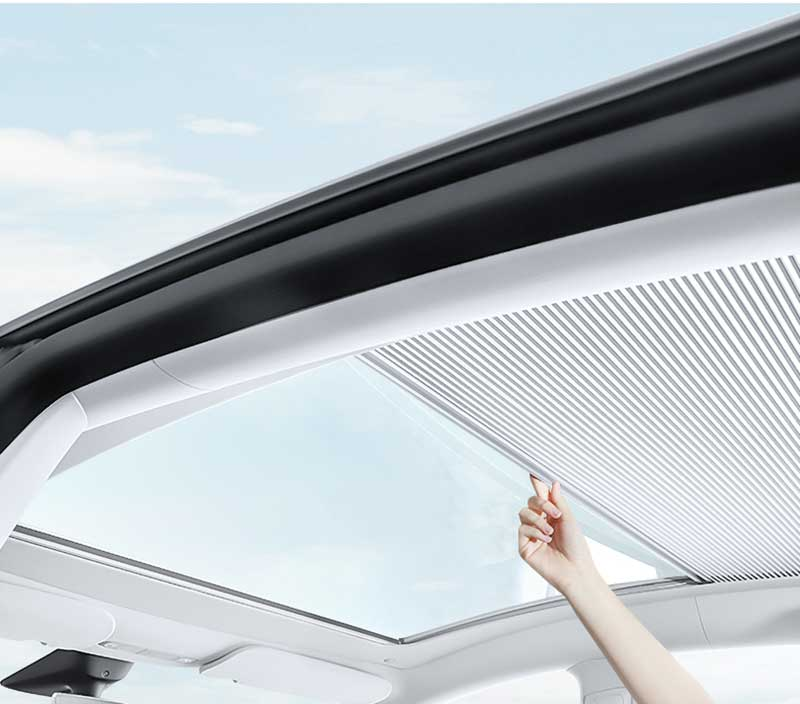 TAPTES® Retractable Roof Sunshade For Tesla Model Y 20202023 TAPTES