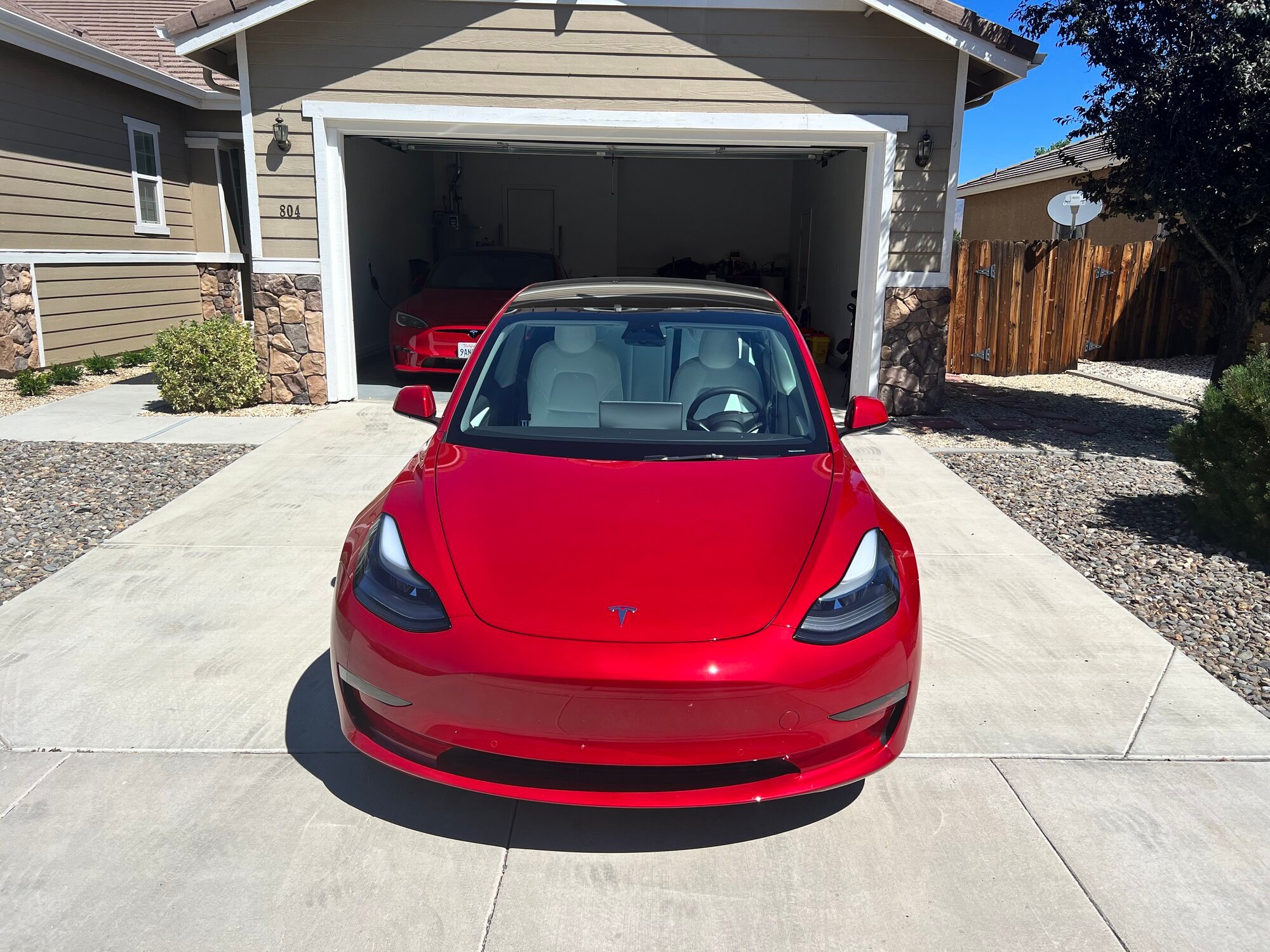 2022 Model 3 Performance Red Ext/White Interior - No FSD - 2600 Miles -  Price: $66,500 | Tesla Motors Club