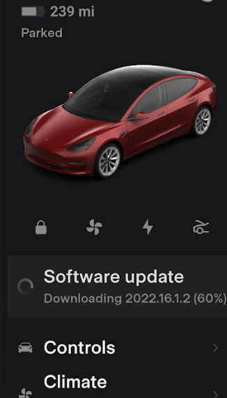Software Update 2022.16.1.2 install stuck. | Tesla Motors Club