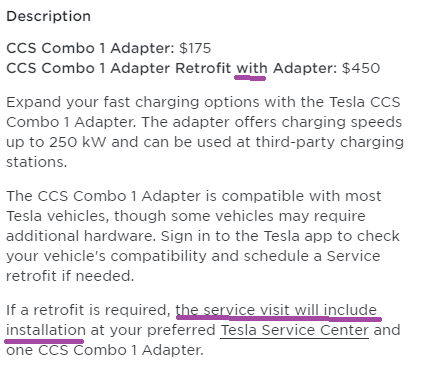 CCS1 Combo Adapter For Tesla Model Y S X 3 2020 21 22 2023 CCS1