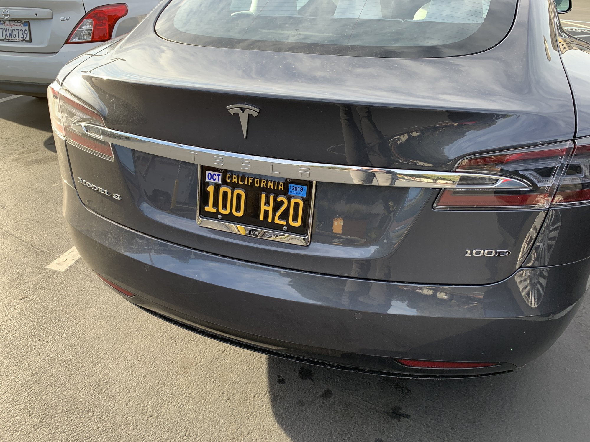 CA black license plate | Tesla Motors Club
