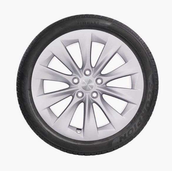 20-inch Silver Slipstream Wheel & Continental Winter Tire