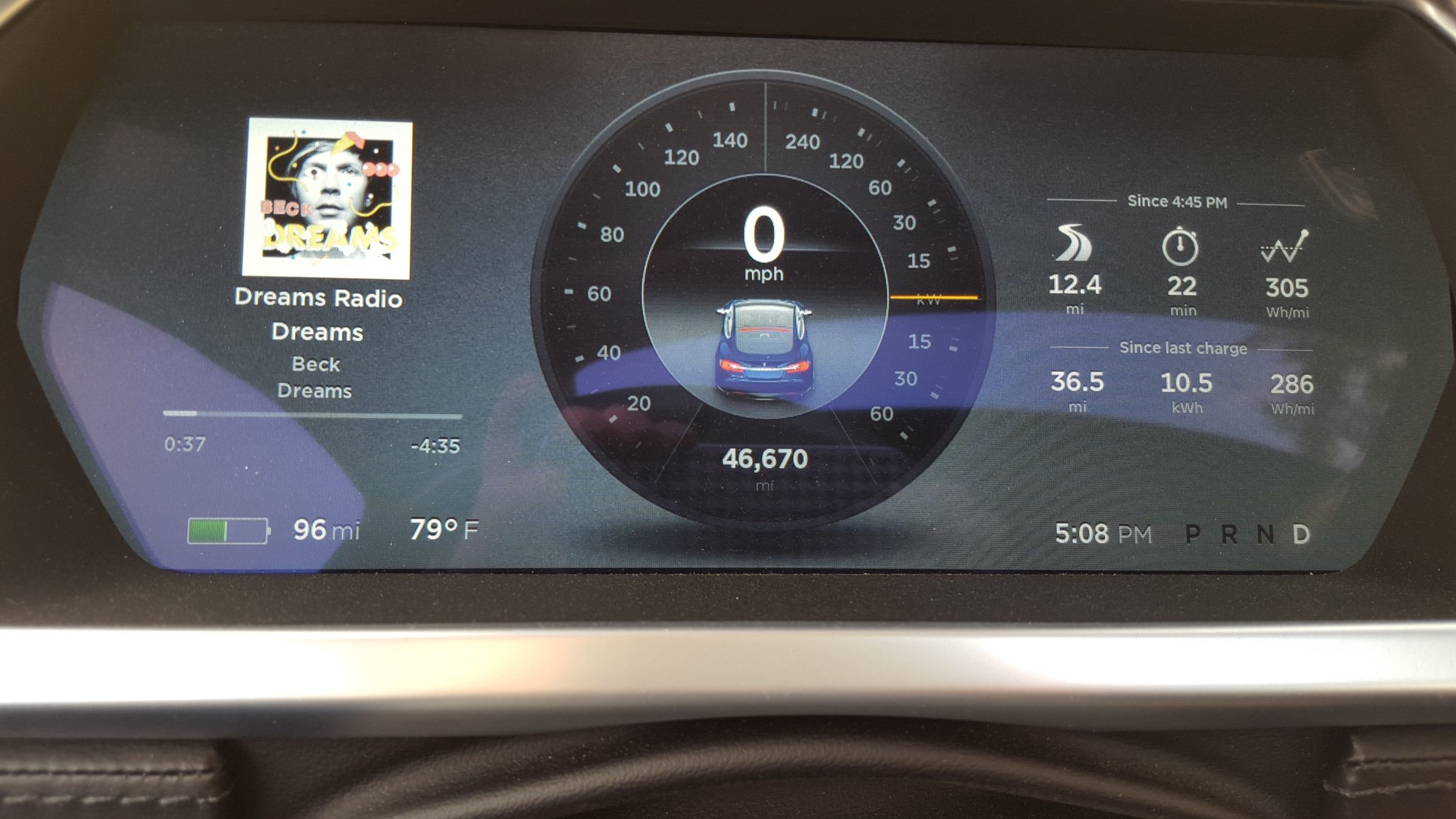 changing what's displayed at the center of the dash? | Tesla Motors Club