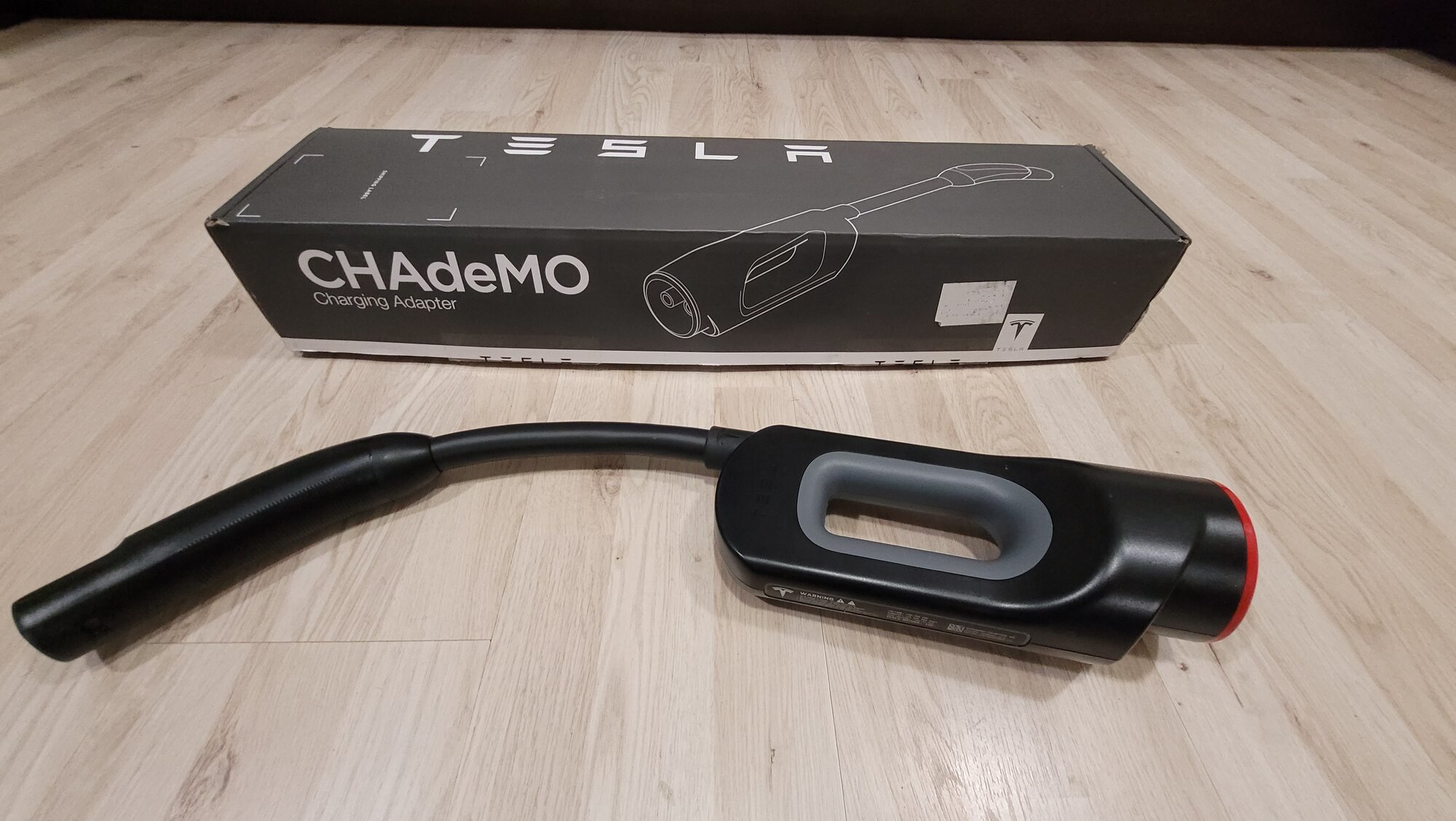 CHAdeMO charging adapter 1036392-10-D (US) | Tesla Motors Club