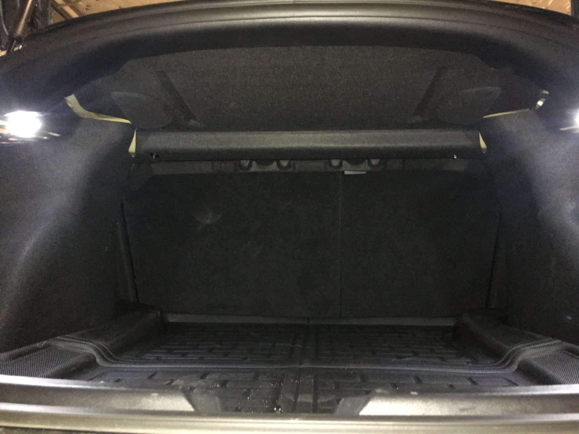 JYEMDV Car Rear Trunk Soundproof Cotton Mat Cover for Tesla Model 3 
