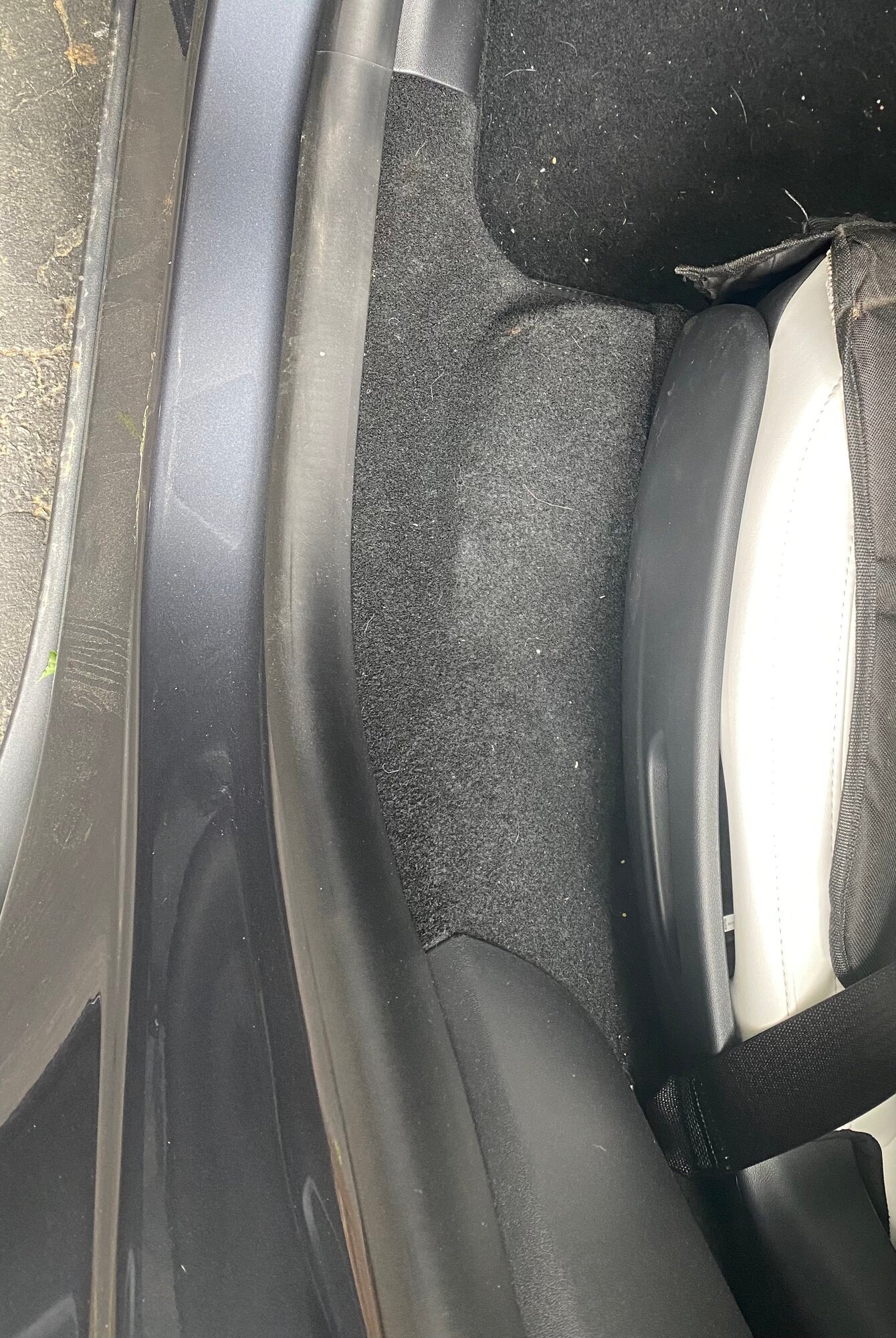 Car Accessories Rear Door Sill Protective Pad For Tesla Model Y 2022 Rear  Door Anti Kick Mat Interior Decorations Model Y 2023