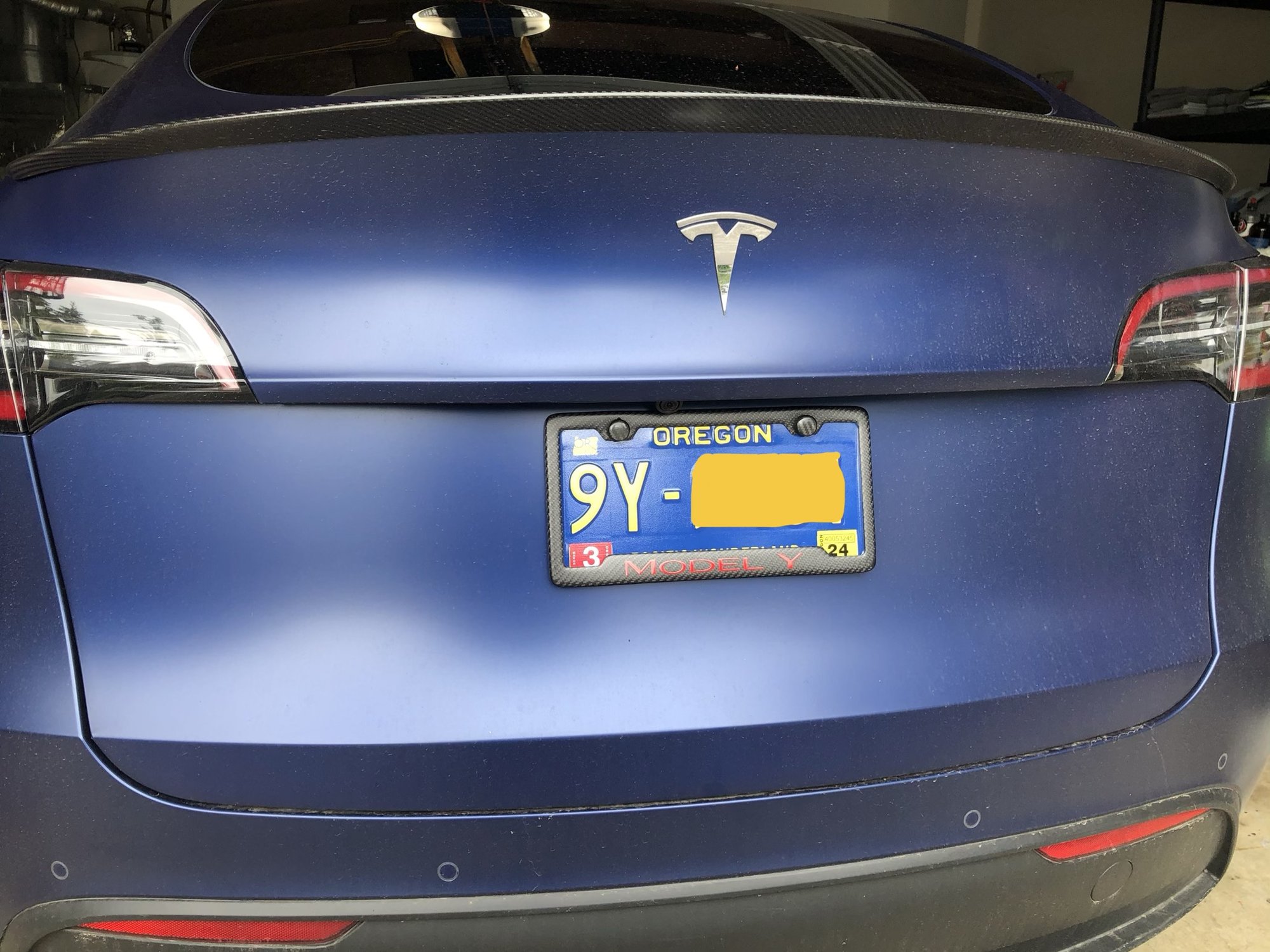 Model Y license plate frames! | Tesla Motors Club