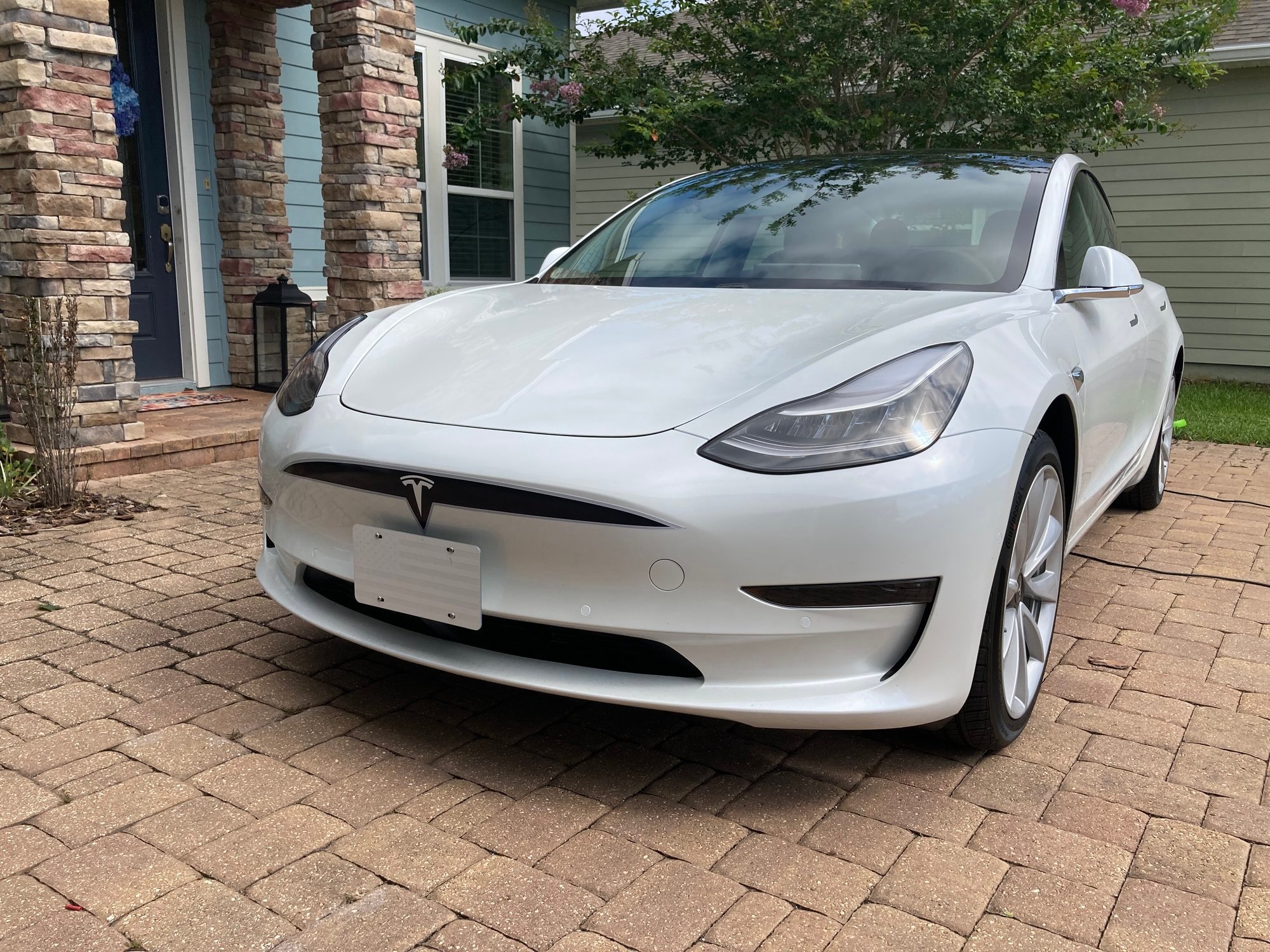 Model 3 grill and license plate Tesla Motors Club