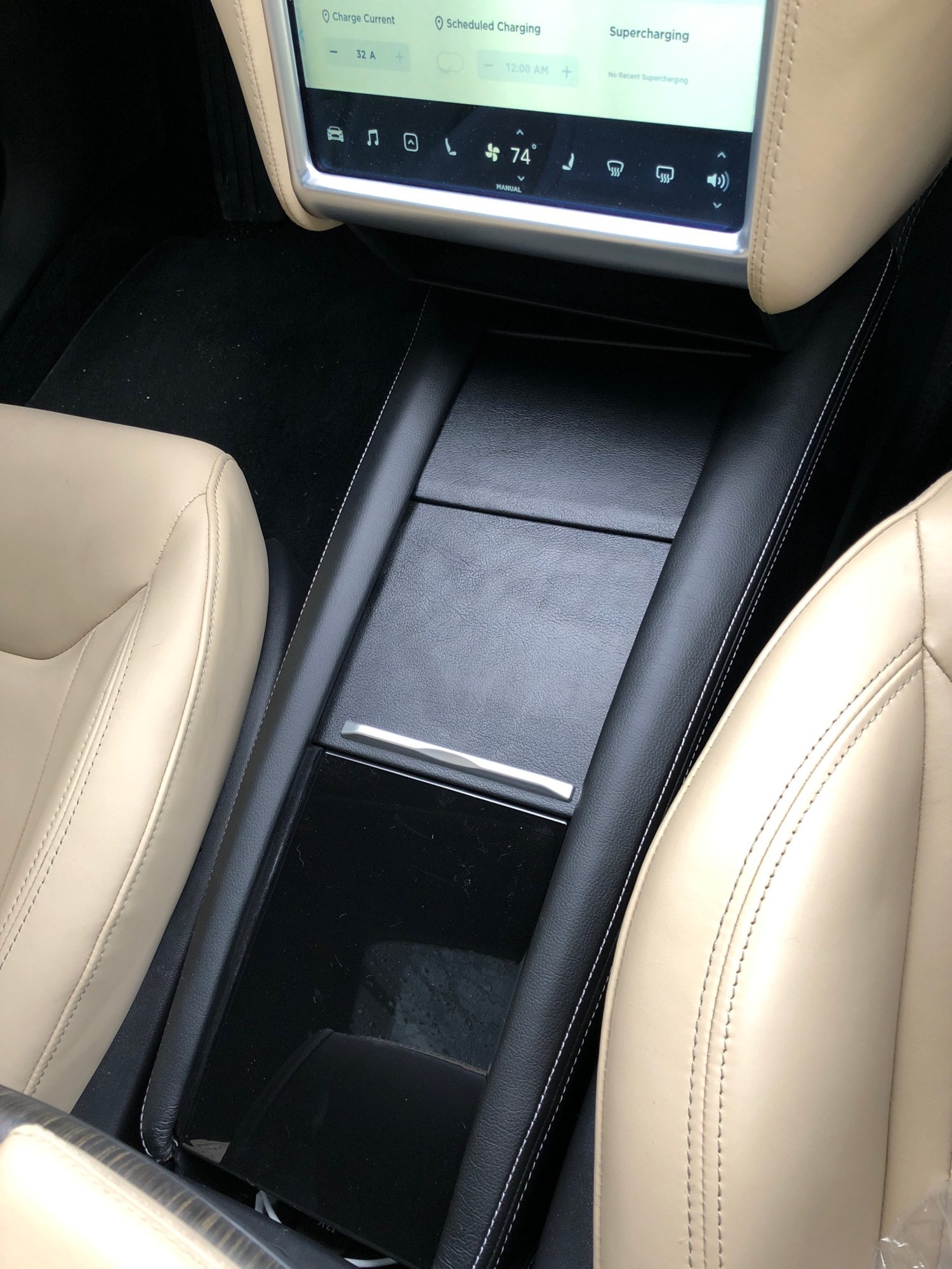 Taptes Center Console Delivered Today | Tesla Motors Club