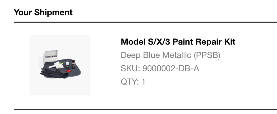 Tesla Model 3 PPSB DEEP BLUE PEARL MET Stylo Retouche Peinture