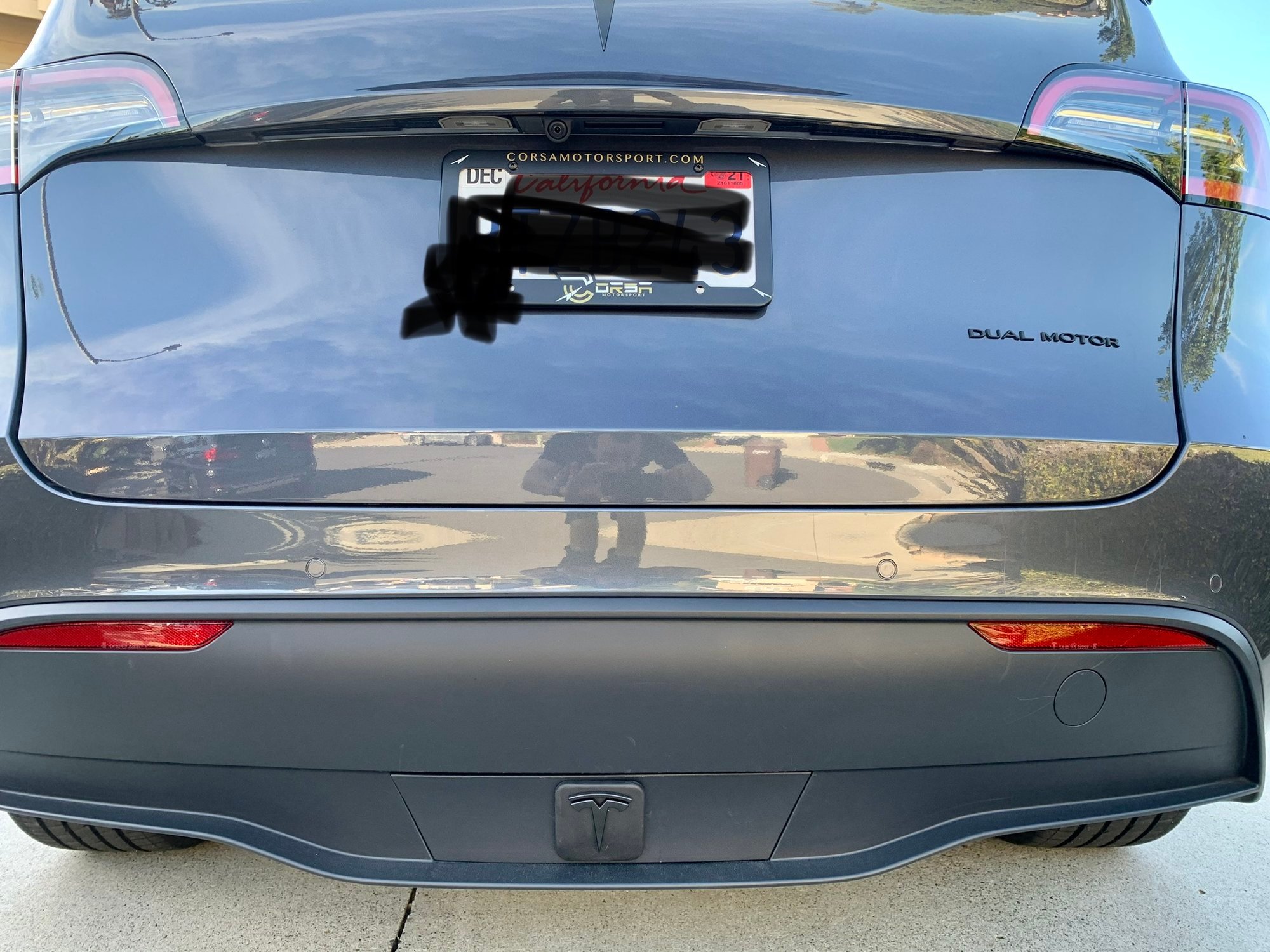 Hitch Cover for Tesla Model Y, Easy to Install and Remove with Magnet Design