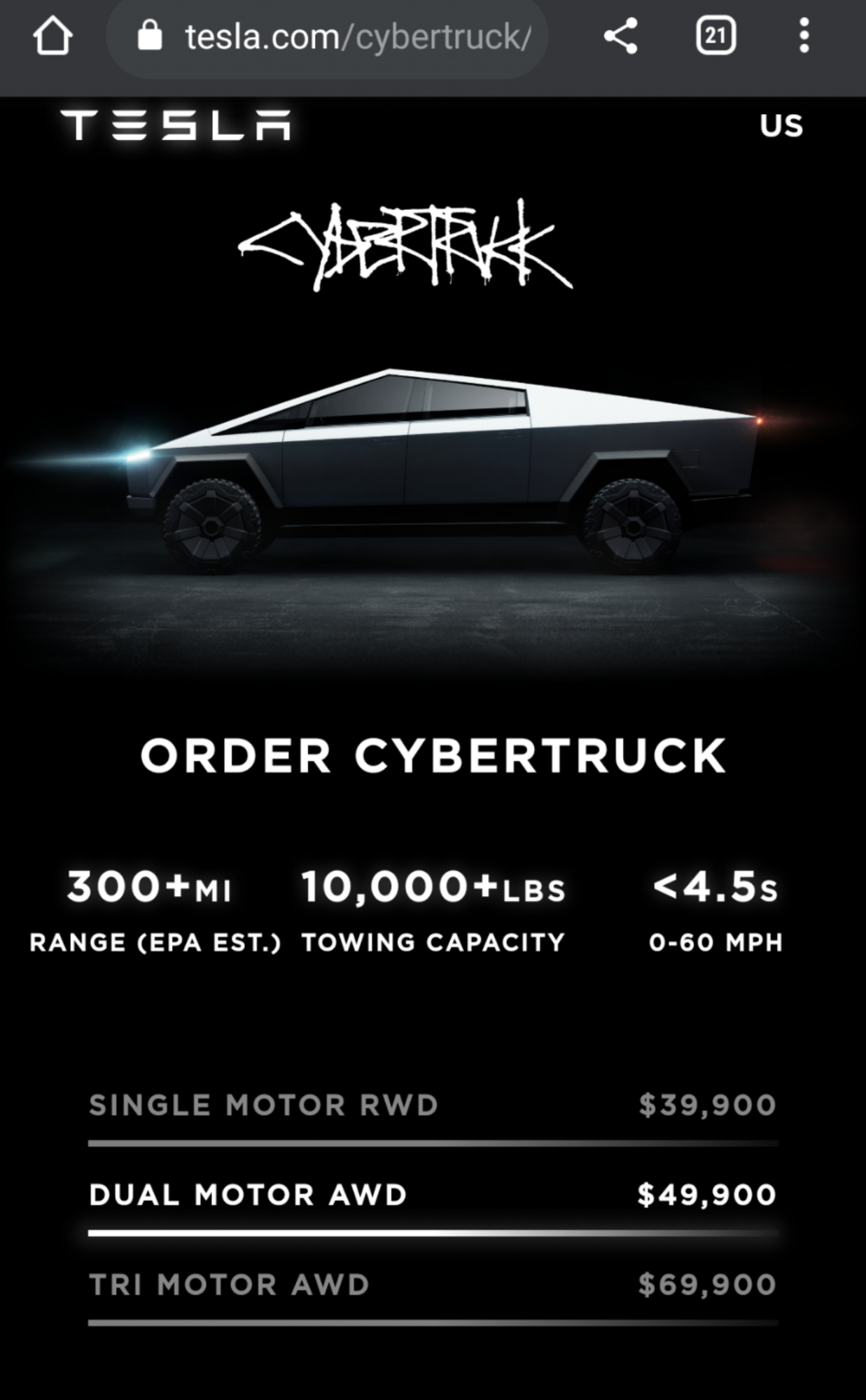 Tesla Cybertruck, with nearly 550-km range, launched as