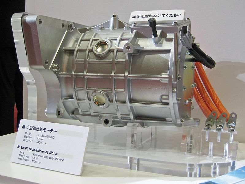 799px-Meidensha_Motor_for_Mitsubishi_i_MiEV_in_Eco-Products_2008.jpg