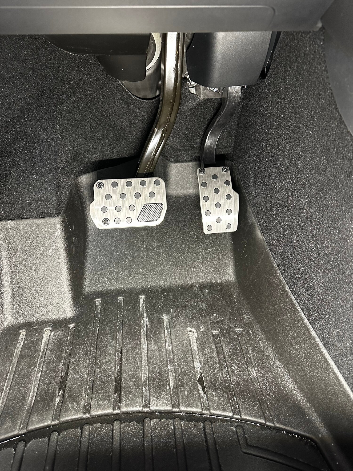 Spigen Stuttgart Non-Slip Performance Pedal Covers for Tesla Model 3 & Y