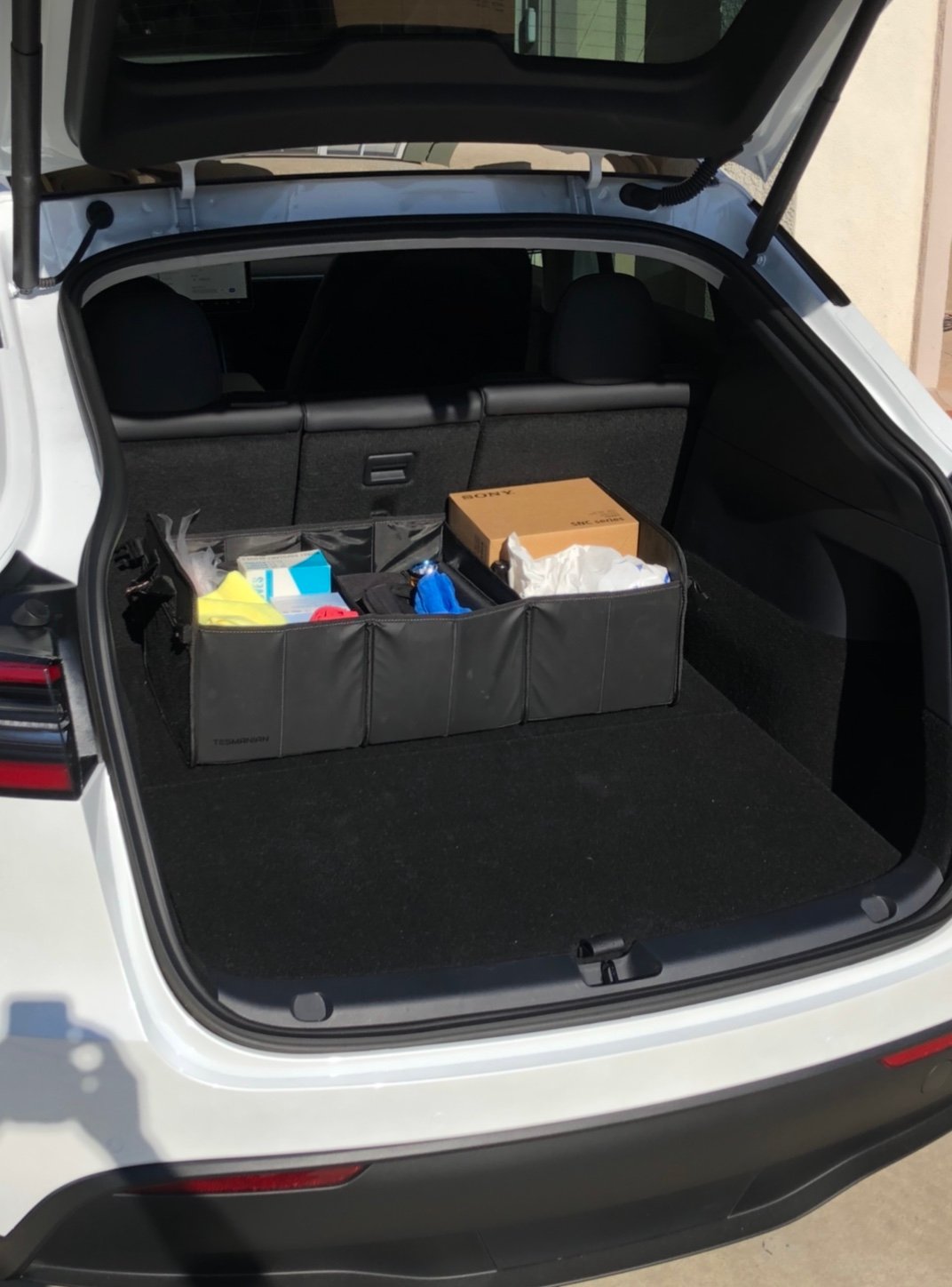 Did you get any storage box for Model Y?