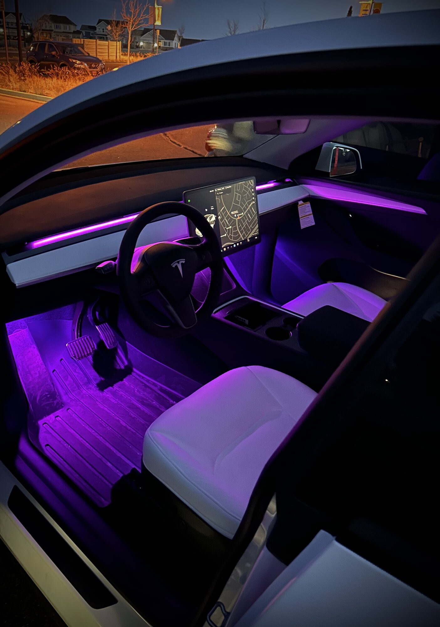 Tesla ambient light | Tesla Motors Club