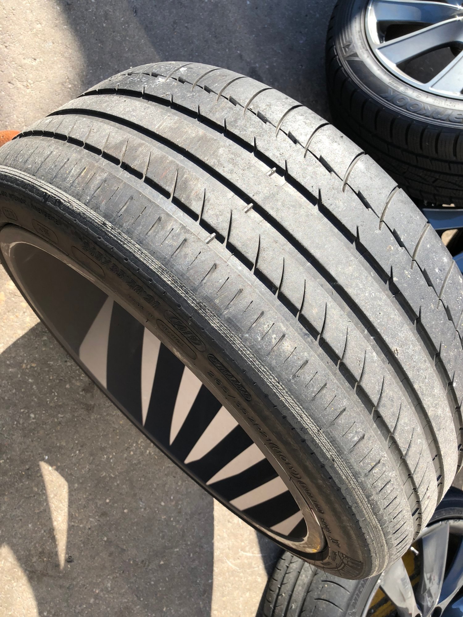 Rear Tire Inside Wear