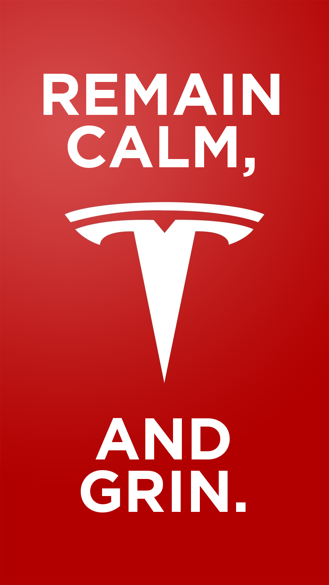 AD_-_Tesla Motors - Remain Calm and Grin Spike Logo.png