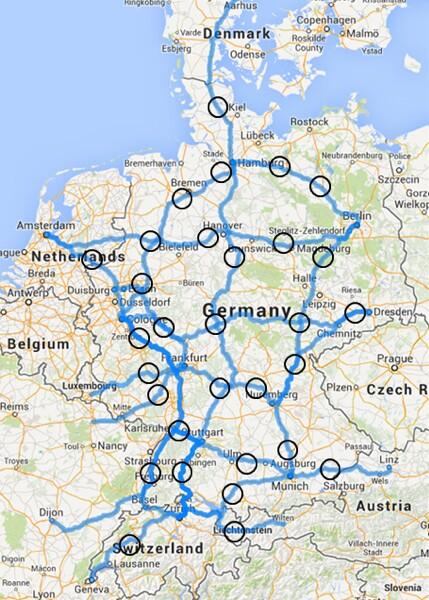 Supercharger" plans for Germany (Current HPC network) | Page 2 | Tesla  Motors Club
