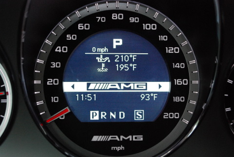 C63 AMG Speedometer.JPG