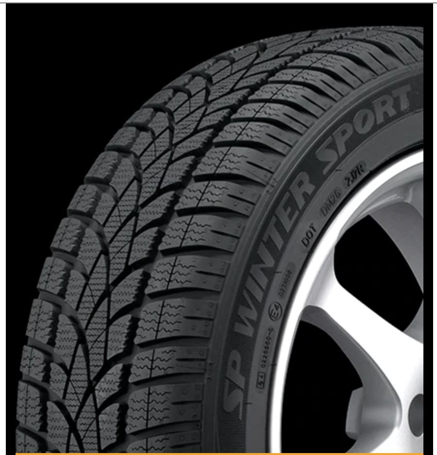 FS: set of 4 Dunlop SP WINTER SPORT 3D DSST RUNONFLAT - SIZE: 245/45R18  Tires | Tesla Motors Club