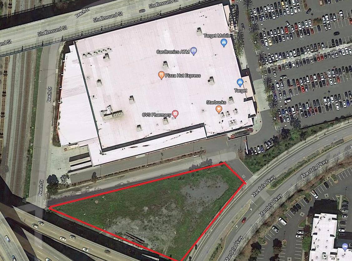 Emeryville - South of Target store - Empty lot - Map .jpg