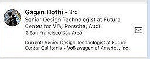 Gagan Hothi.VW Porshce Audi Design Centern SFO.png