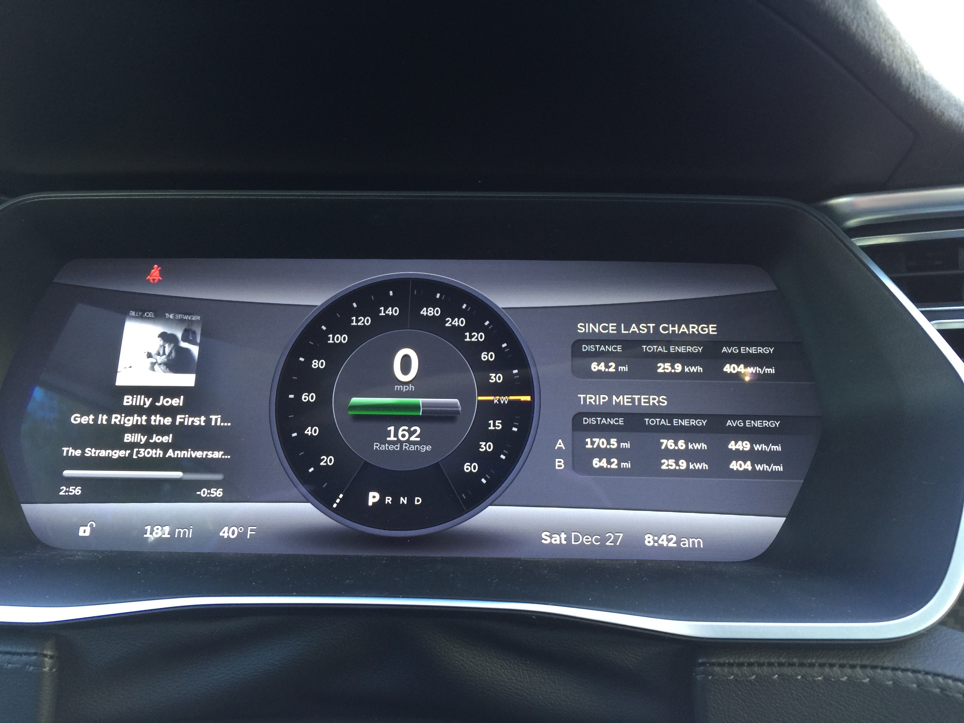 How to get the trip display on the dashboard? | Tesla Motors Club