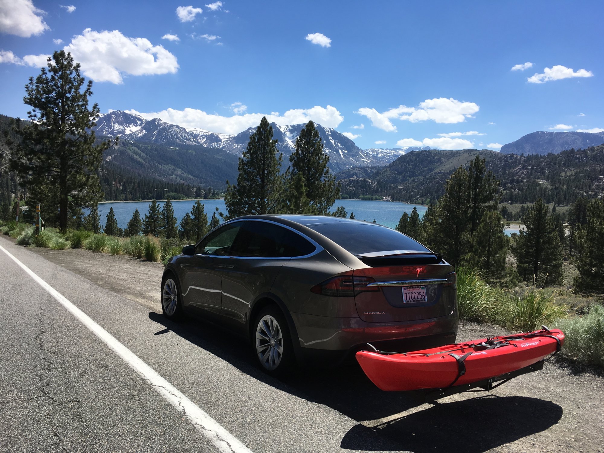 Kayaking with the Model X