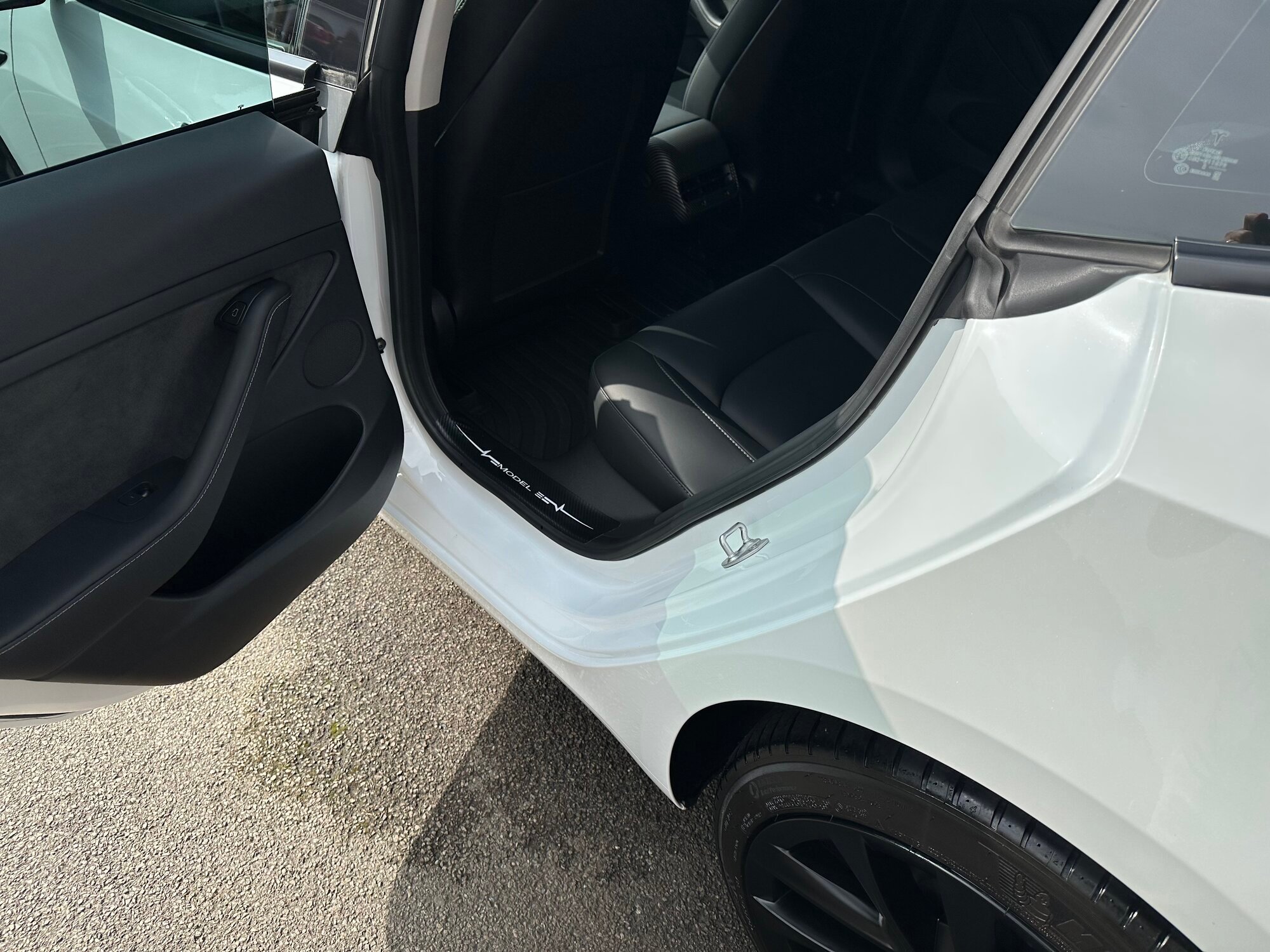 Rear Seat Back Protector – Model 3 (2024) - Tessories UK 🔋