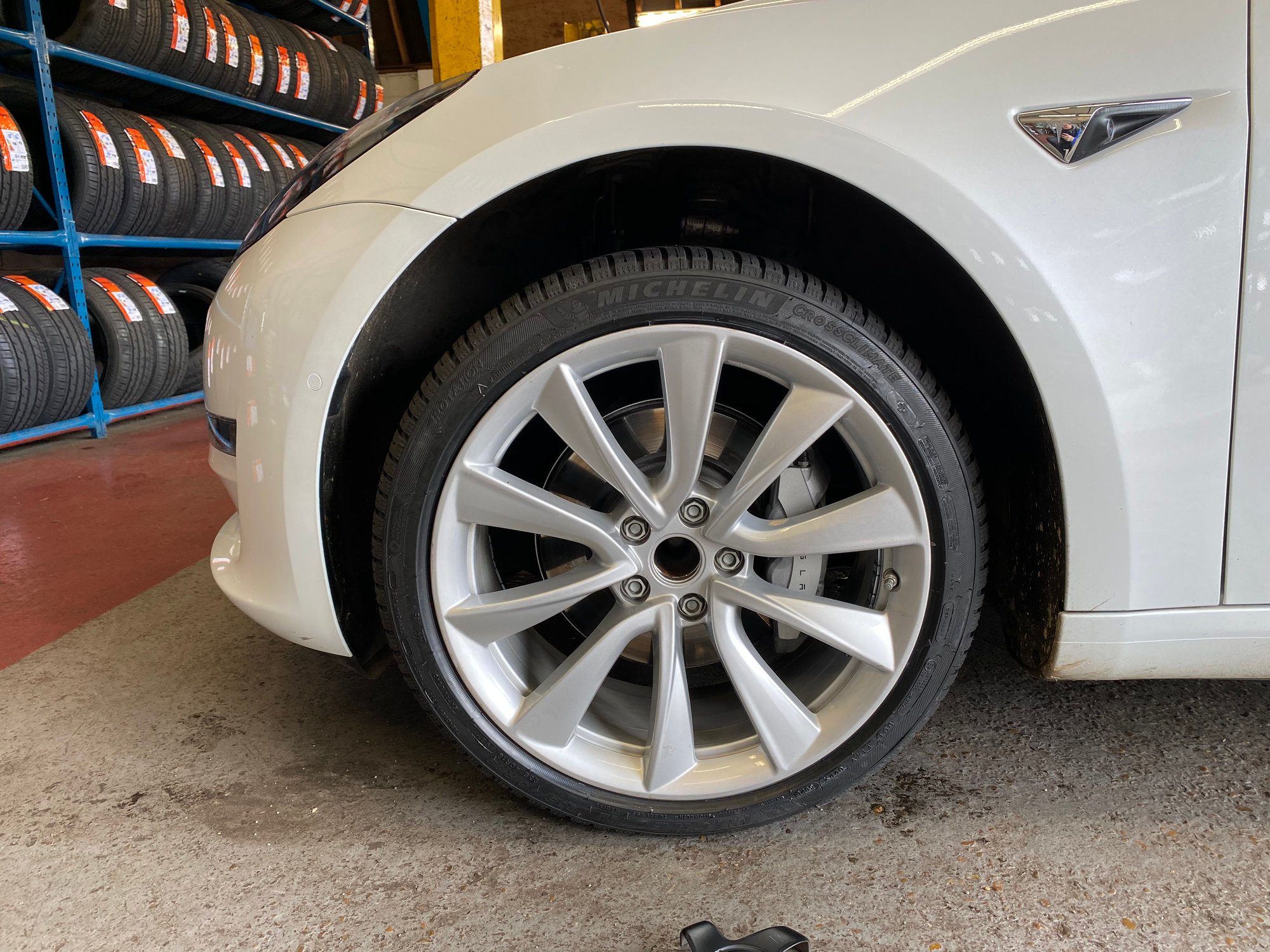 Michelin CrossClimate+ Tyres on 19" Model 3 Sport Wheels - AMA | Tesla  Motors Club