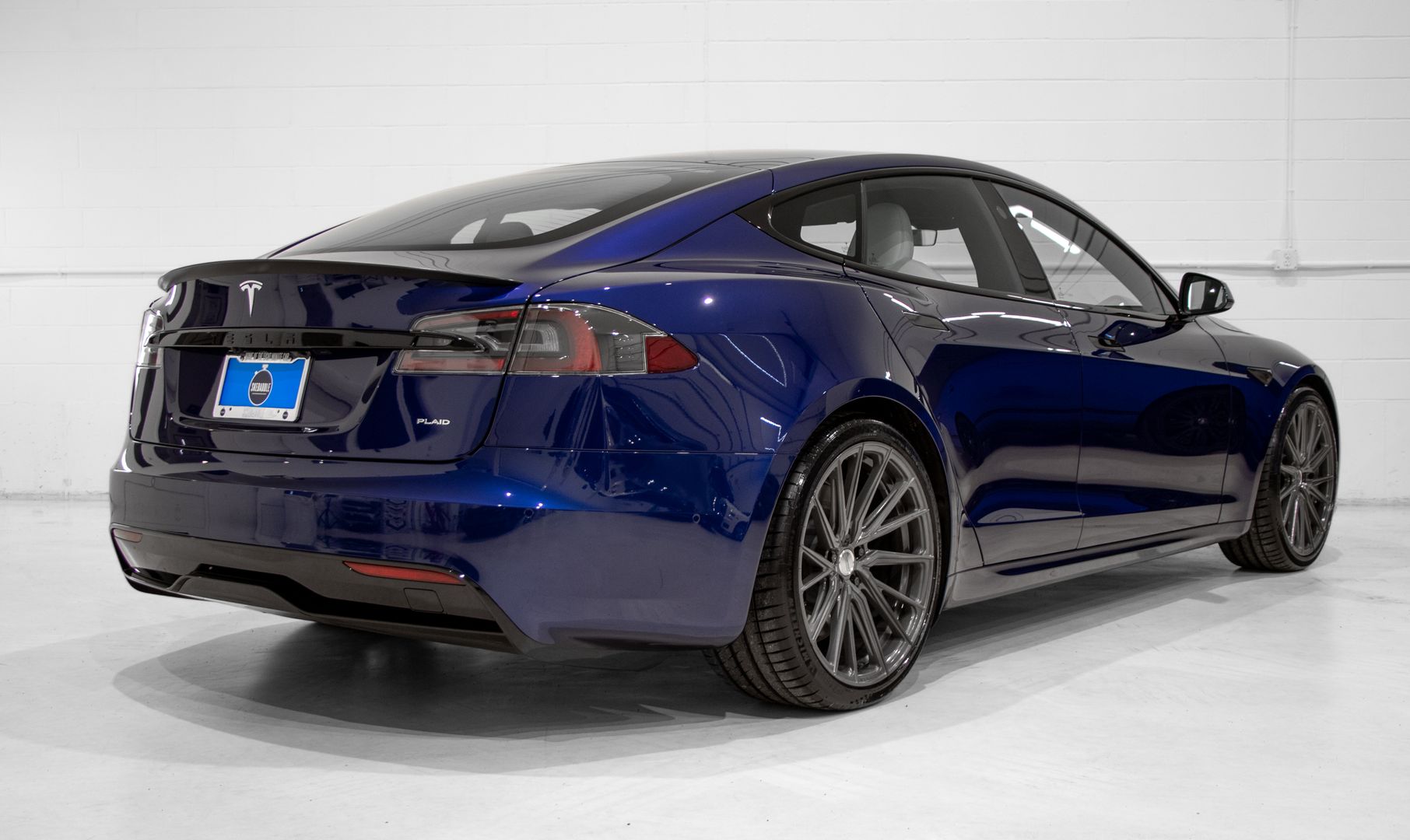 Used 2021 Tesla Model S Plaid Sedan Autopilot! Matte Gray Wrap! Vossen  Hybrid Forged Wheels! For Sale (Special Pricing)
