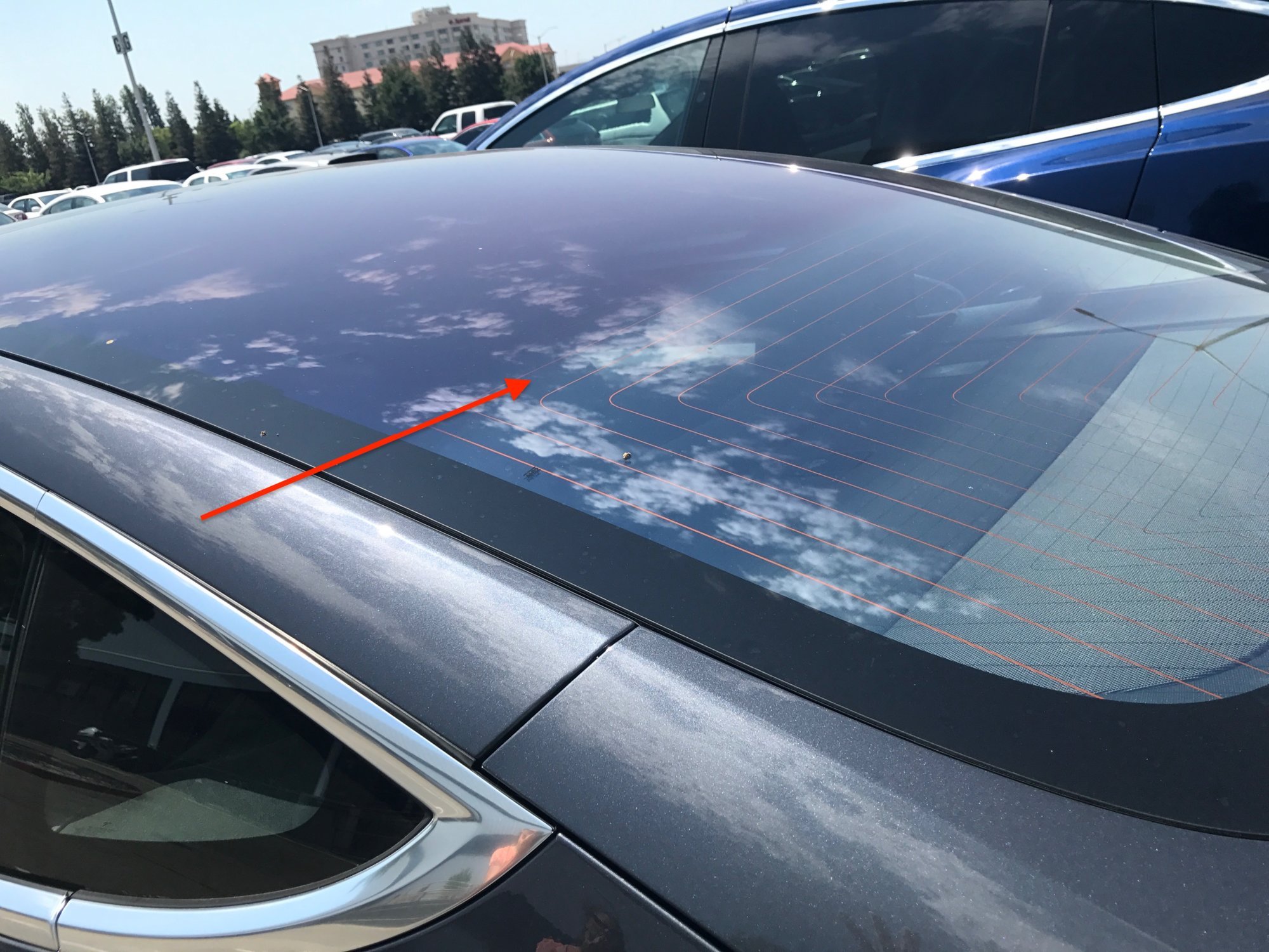 Model 3 Rear Window: Only Partial Tinting | Tesla Motors Club