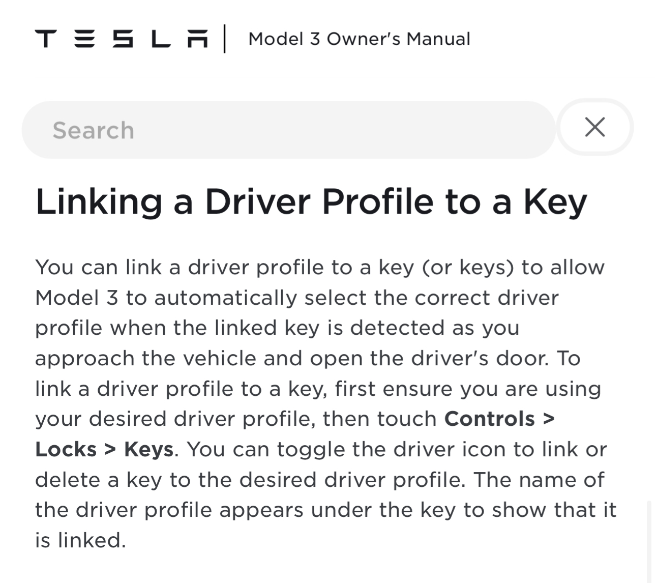 7 Taste zum Einstellen der Position des unteren Teils des Beifahrersitzes Tesla  Model 3, Model Y