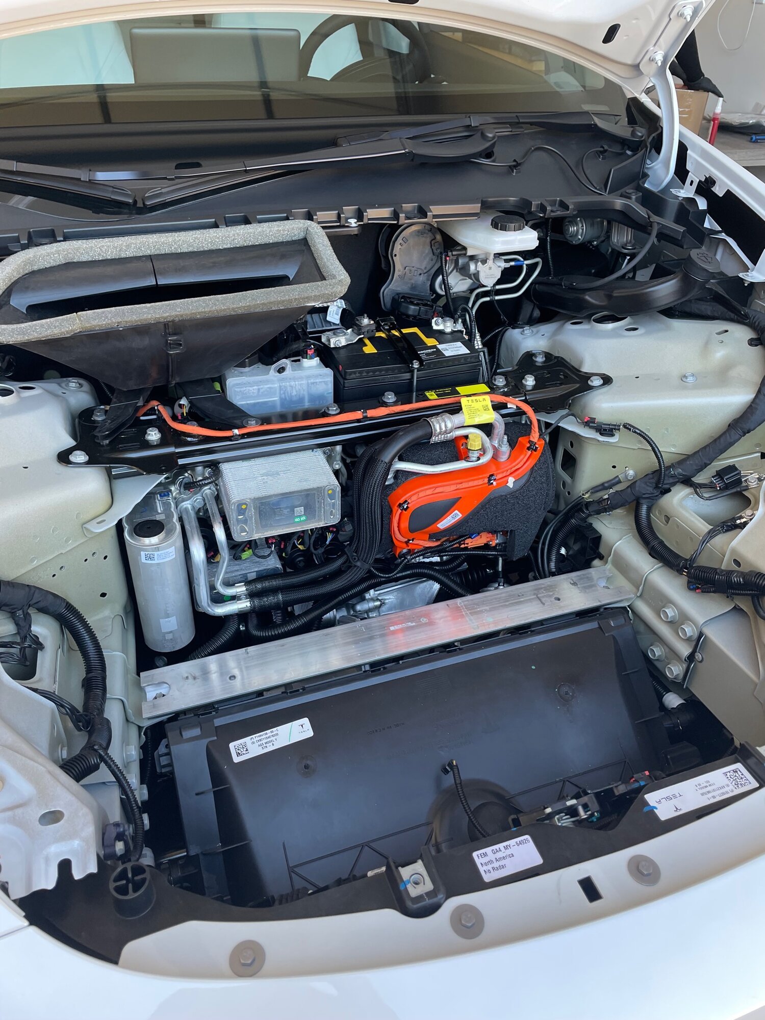 See What's Under The Frunk Of A Tesla Model 3 - CleanTechnica