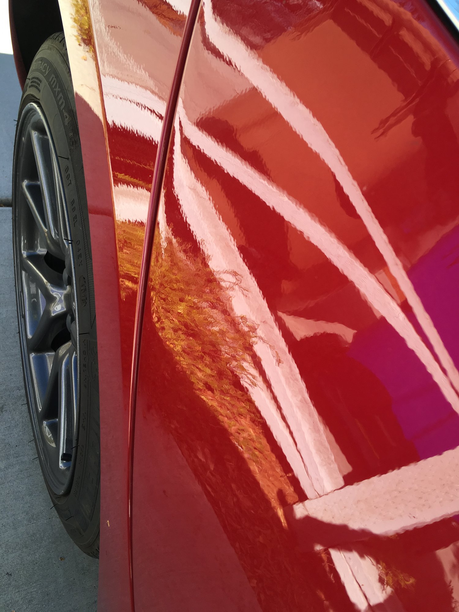 red car paint texture