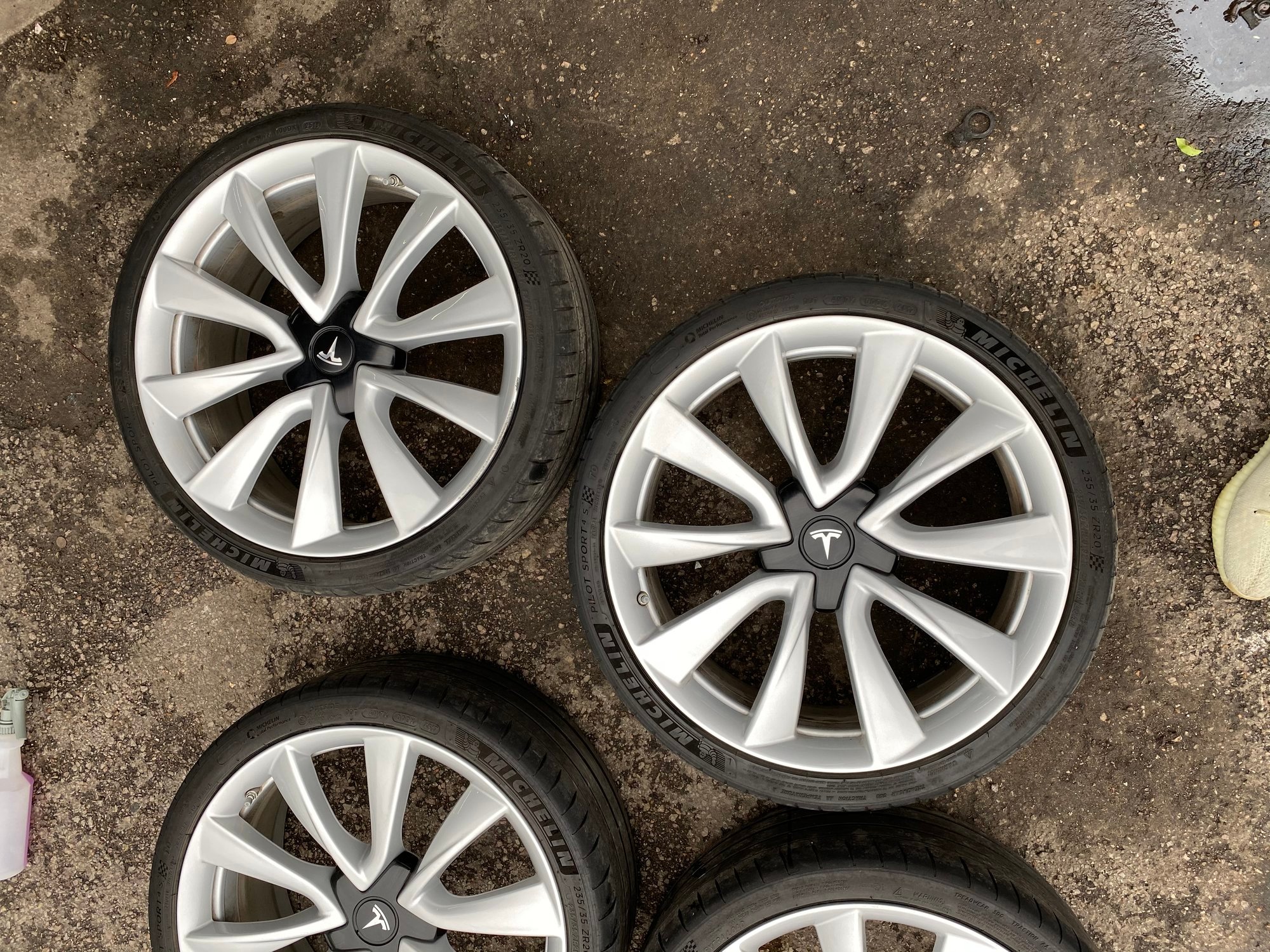FS 20" Tesla Model 3 Performance Wheels (Silver) and Tires - Used | Tesla  Motors Club