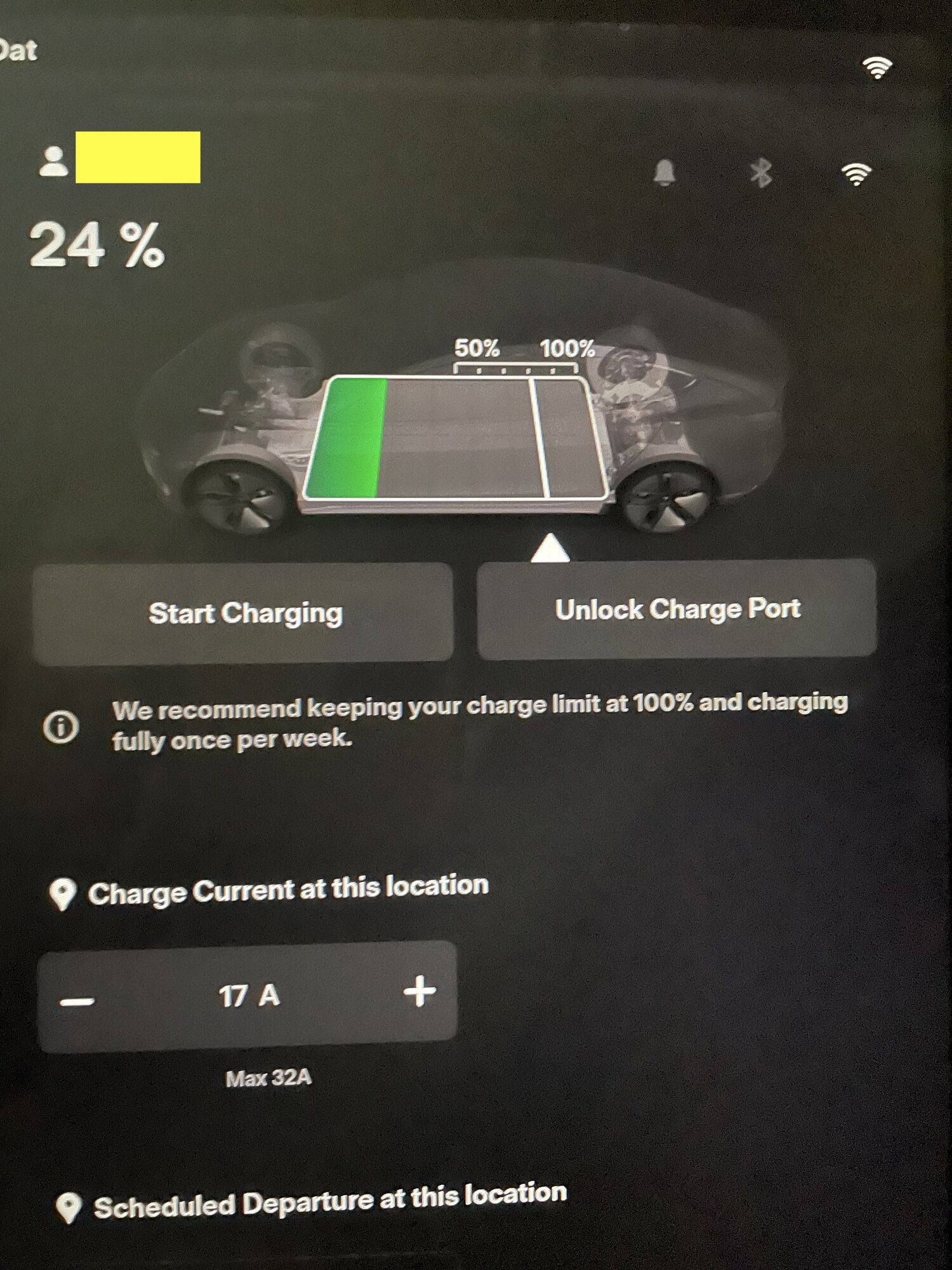 Charge at 100% once per week? [LFP RWD model 3] | Tesla Motors Club