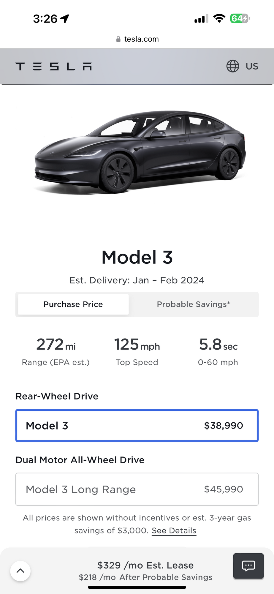 Tesla launches Model 3 Highland refresh in North America