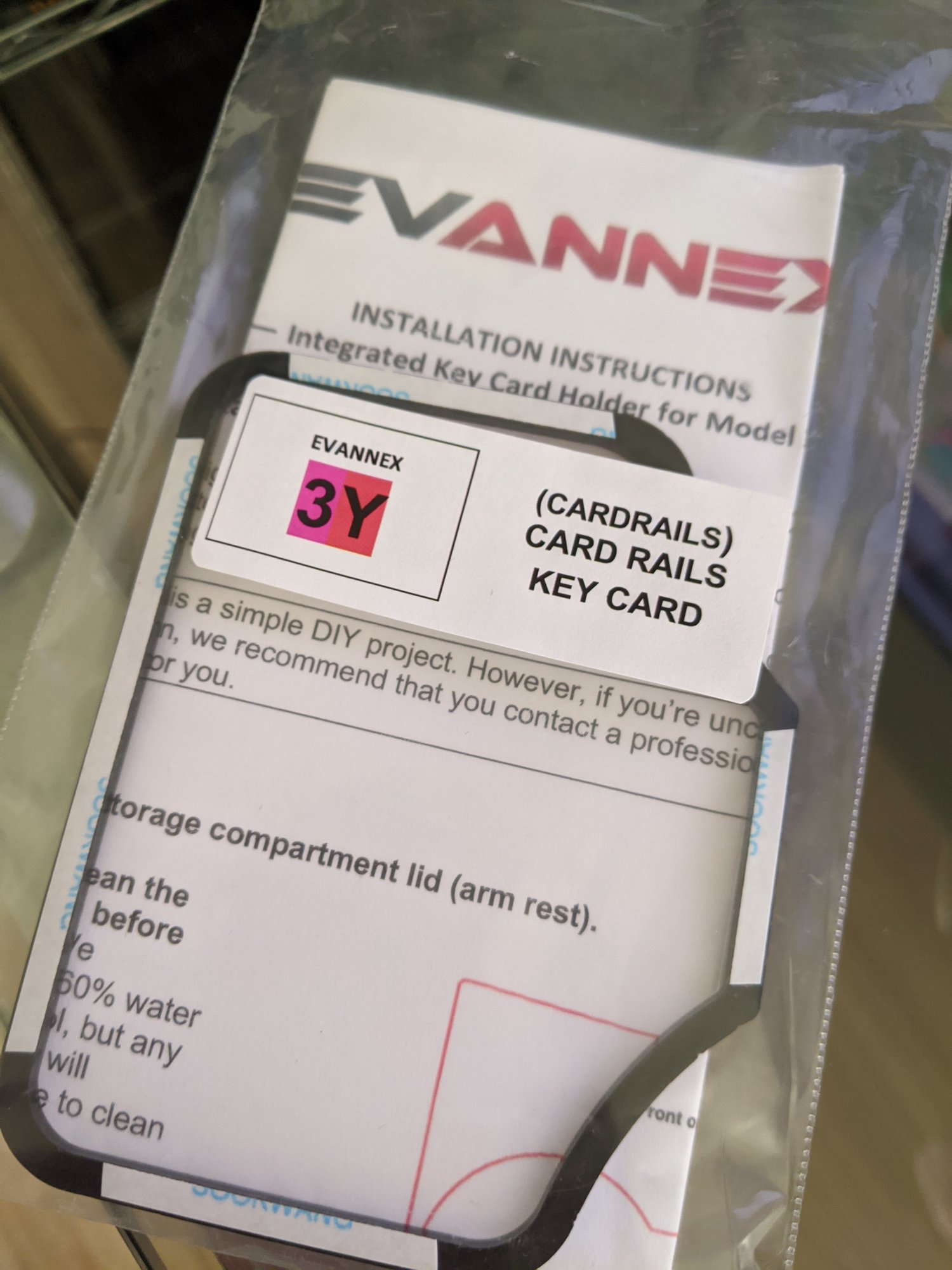 Tesla Model Y or Model 3 Key Card Holder – EVANNEX Aftermarket Tesla  Accessories