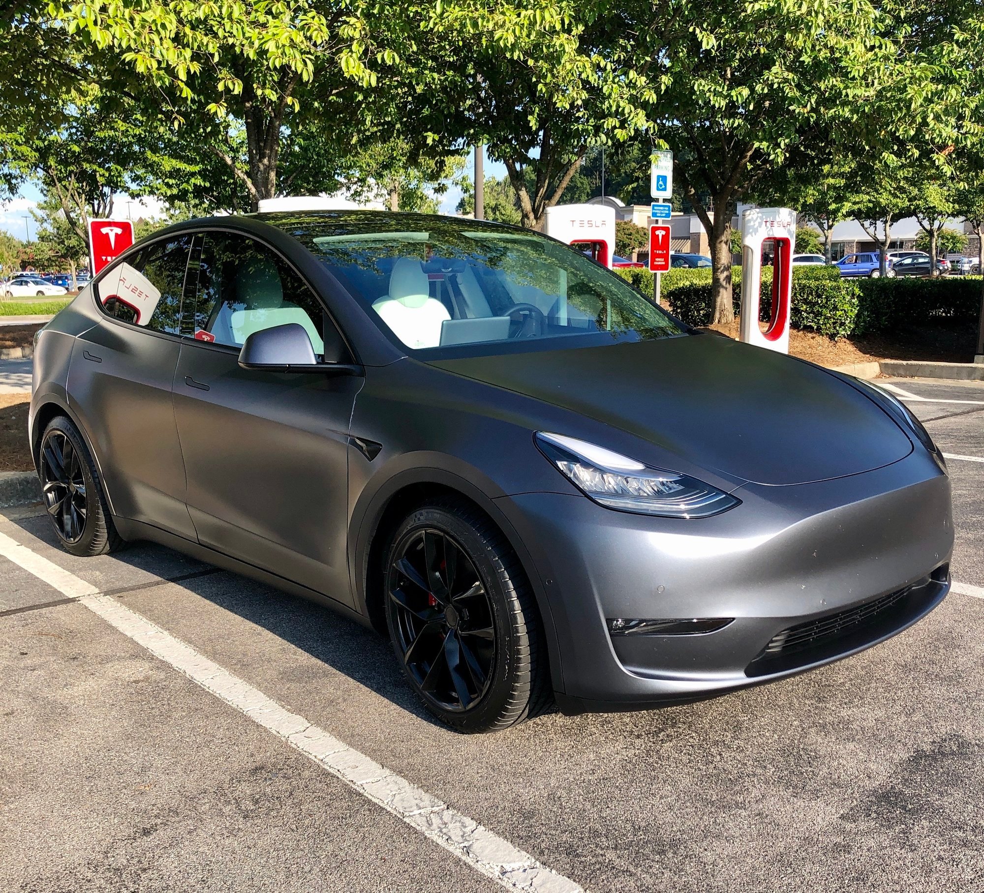 Emblem replacement- Color options for Model Y PUP MSM w/ Xpel Stealth PPF | Tesla  Motors Club