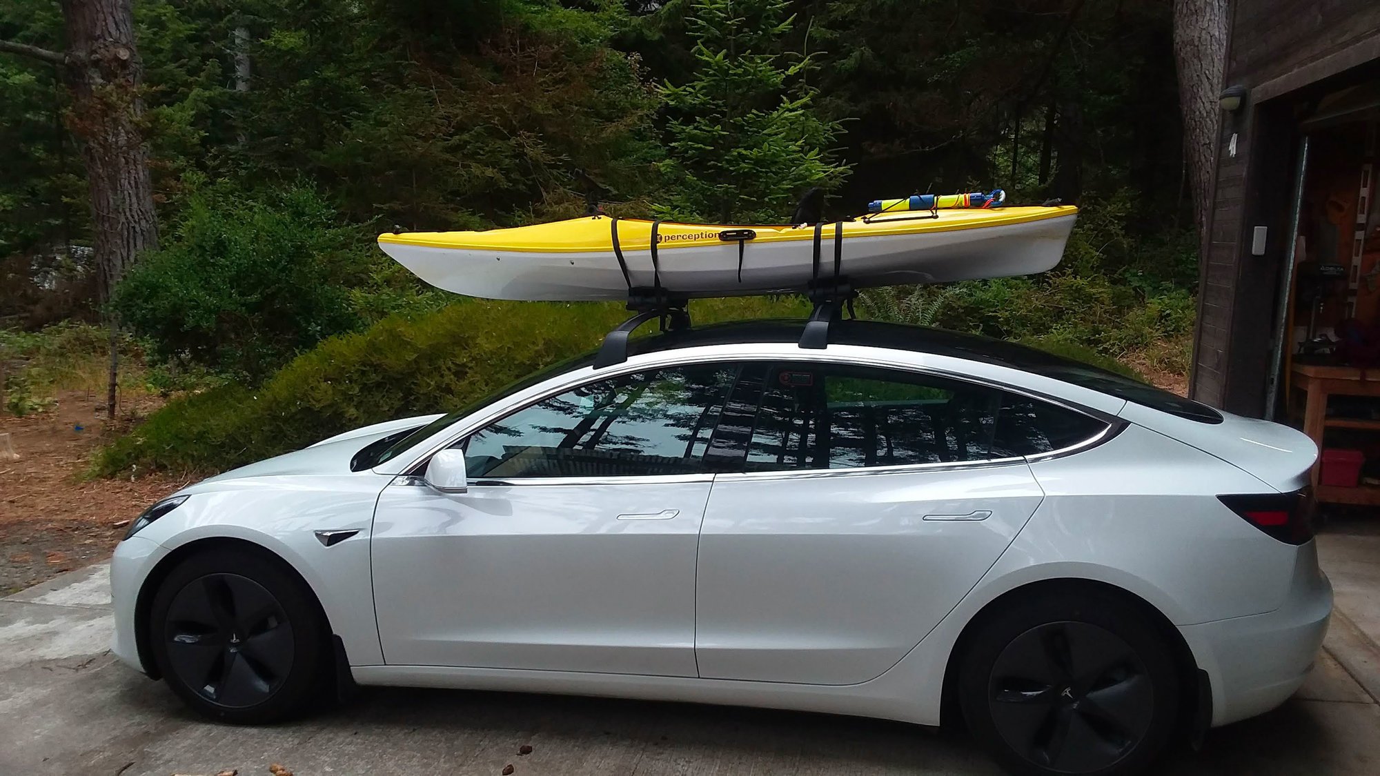 Loading Kayak Onto Roof Rack | Tesla Motors Club