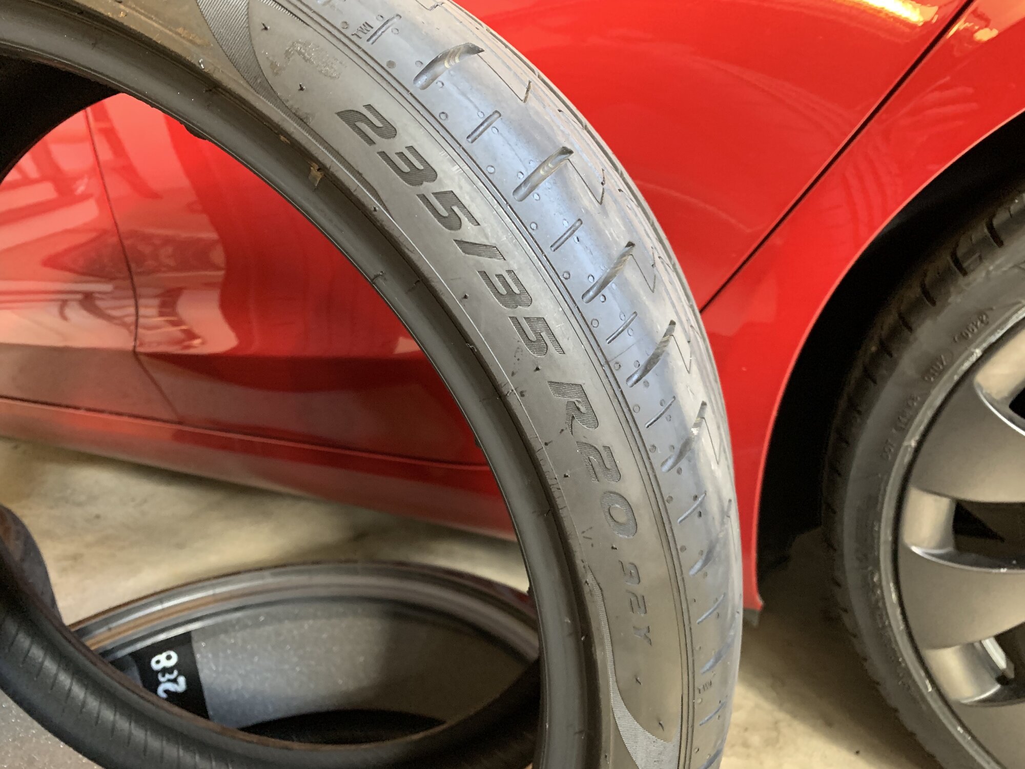 For Sale: Model 3 Performance OEM Pirelli P-Zero 235/35-R20 Tires | Tesla  Motors Club